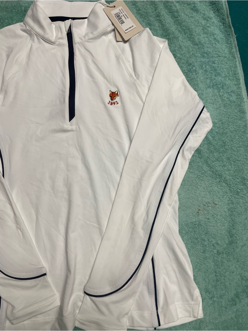 Peter Millar Green Spring Valley Hunt Club 1/4 Zip Women’s XS READ DESCRIPTION - Picture 3 of 16